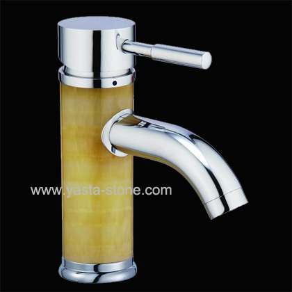 Yellow Onyx Faucet